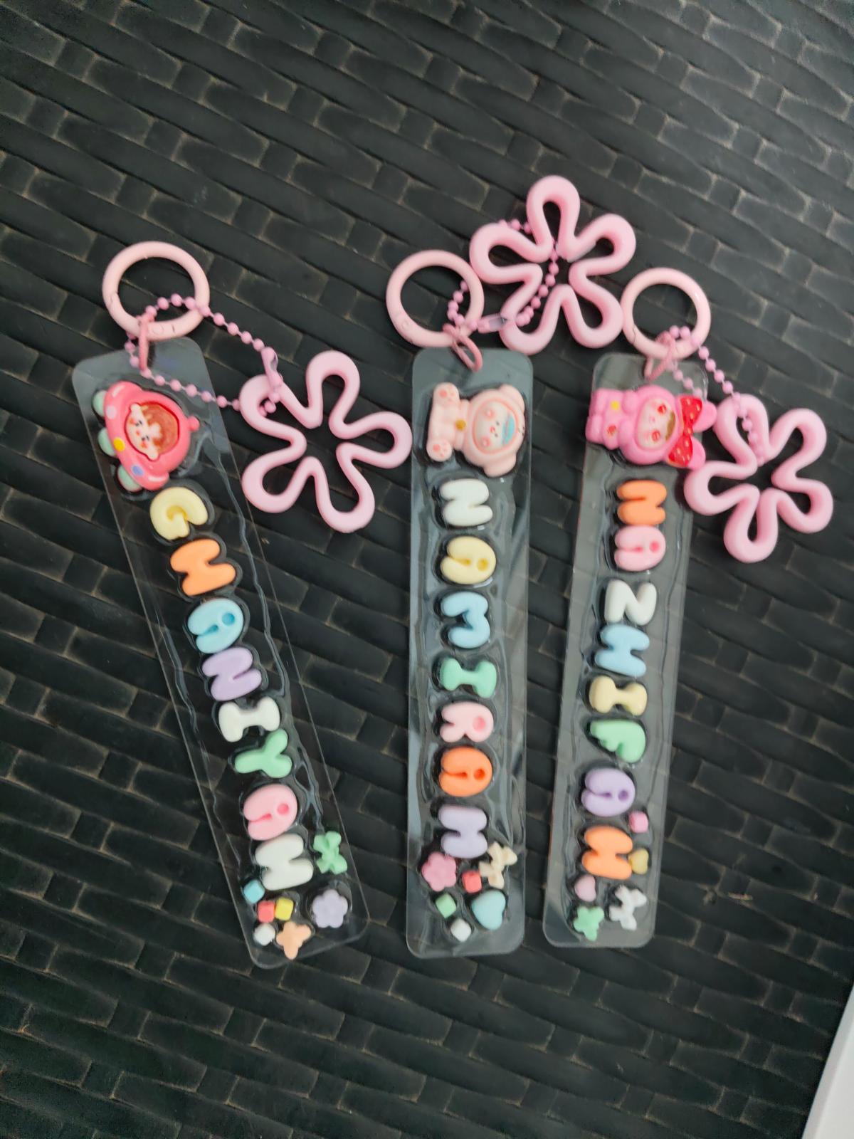 Bag charm akrilik custom