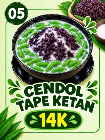 Es Cendol Tape ketan