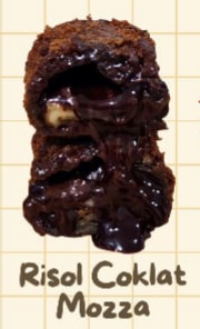 Risol cokelat mozza