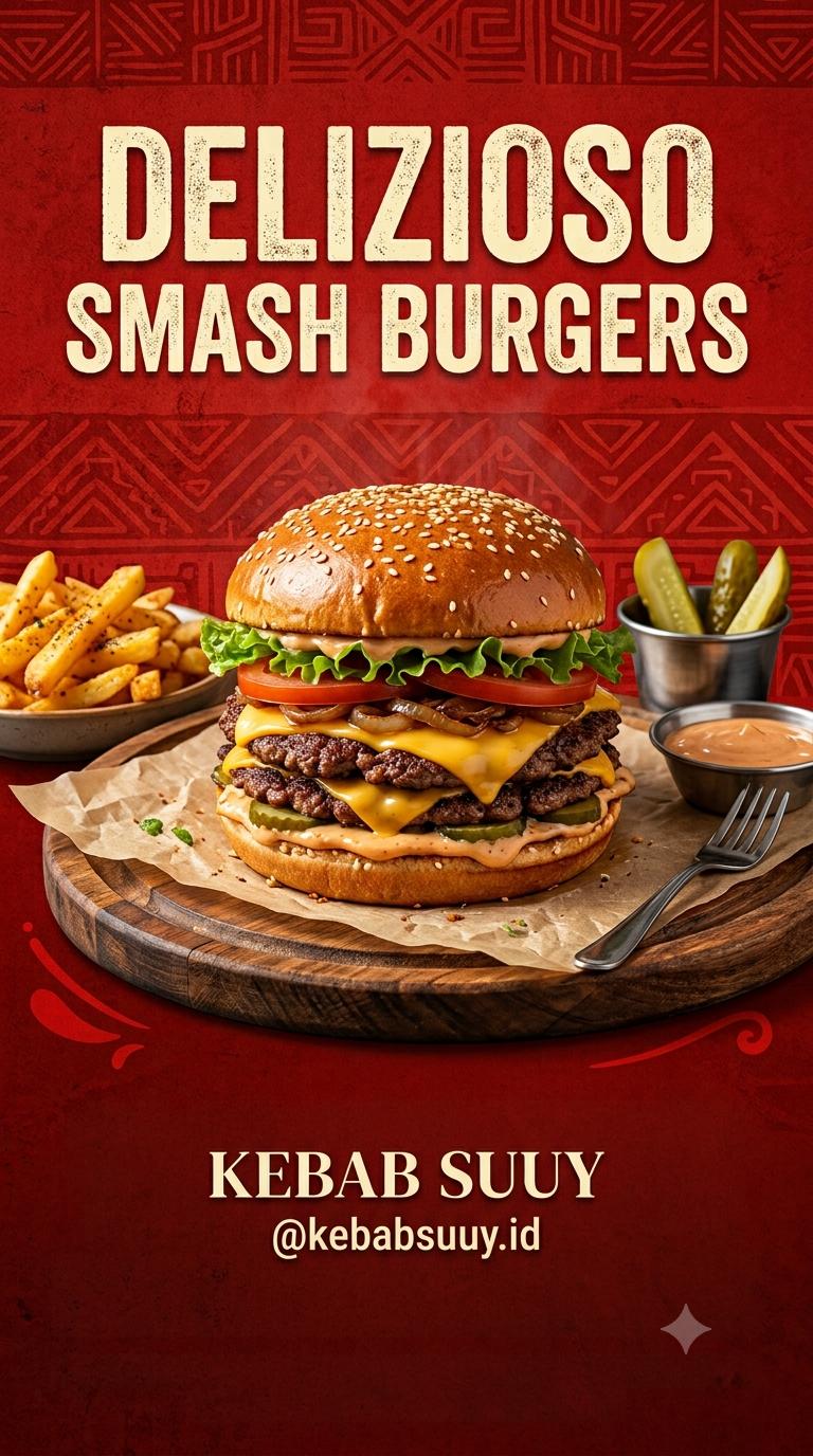 Single smash burger